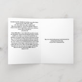 Carte de voeux de Jésus et Marie (Couchage intérieur)