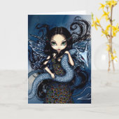 Carte de voeux de "Jewele" (Fleur jaune)