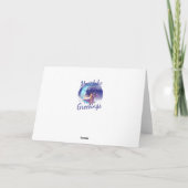 Carte de voeux de jour de Groundhog avec le (Dos)