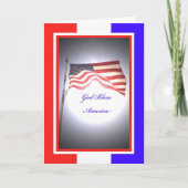 Carte de voeux de Jour de la Déclaration (Devant)