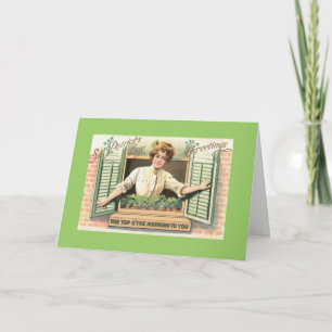 Carte de voeux de jour de St Patricks
