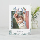 Carte de vœux de Joy Photo (Debout devant)