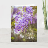 Carte de voeux de joyeux anniversaire de photo de (Devant)