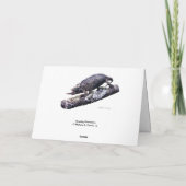 Carte de voeux de joyeux anniversaire (en vert) (Dos)