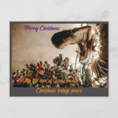 carte de vœux de joyeux noël (Devant)