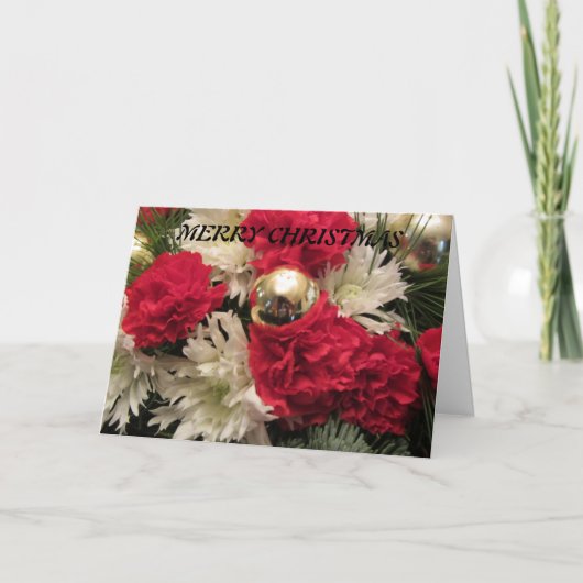 Carte de voeux de Joyeux Noël (Devant)