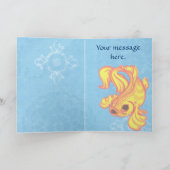 Carte de voeux de Koi (Intérieur)