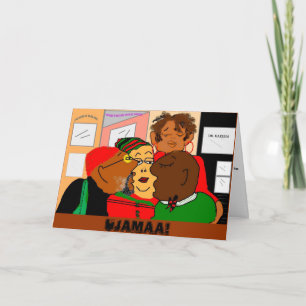 CARTE DE VOEUX DE KWANZAA