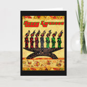 Carte de voeux de Kwanzaa (Devant)