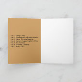 Carte de voeux de Kwanzaa (Intérieur)