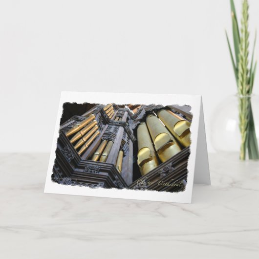 Carte de voeux de la cathédrale de Chester (Devant)