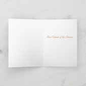Carte de vœux de la cathédrale Saint-Patrick - Sai (Intérieur)