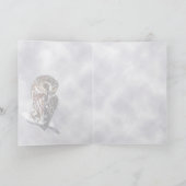 Carte de voeux de la Chouette des neiges (Intérieur)