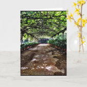 Carte de voeux de la collection de l'Espagne de (Fleur jaune)