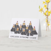 Carte de voeux de la Cour suprême (Fleur jaune)