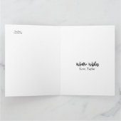 Carte de voeux de la déesse d'Imaginaire Yuletide (Intérieur)