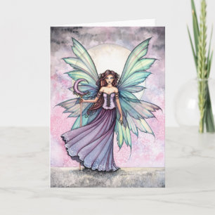Carte de vœux de la fée du printemps par Molly Har