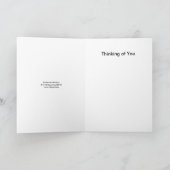 Carte de voeux de la fenêtre de tournesol (Intérieur)