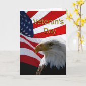 Carte de voeux de la fête des anciens combattants (Fleur jaune)