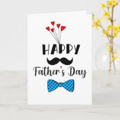 Carte de vœux de la fête des pères (Fleur jaune)