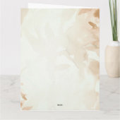 Carte de vœux de la fête des pères pour mon papa (Dos)