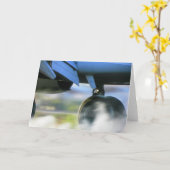 Carte de voeux de la Force aérienne (Fleur jaune)