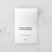 Carte de voeux de la journée des travailleurs post (Intérieur)