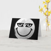 Carte de voeux de la Journée mondiale du Goth (Fleur jaune)