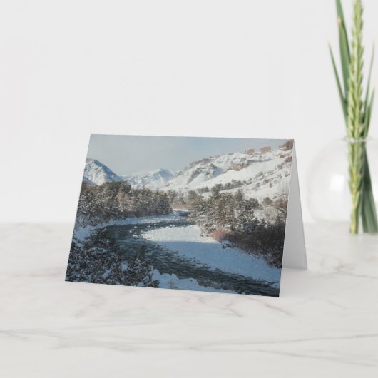 Carte de vœux de la période des Fêtes (Devant)