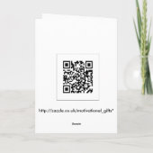 Carte de voeux de la prière de Jabez (Dos)