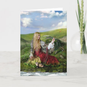 Carte de voeux de la reine d'été