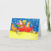 Carte de voeux de la Saint-Nicolas par Nicole Jane (Devant)