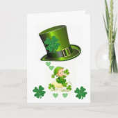Carte de vœux de la Saint-Patrick (Devant)