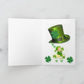 Carte de vœux de la Saint-Patrick (Intérieur)