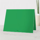 Carte de vœux de la Saint-Patrick Joyeuse (Dos)