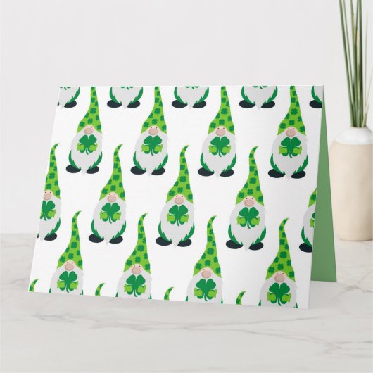 Carte de vœux de la Saint-Patrick Joyeuse (Devant)