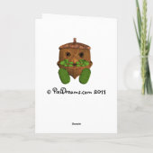 Carte de voeux de la Saint Patrick - Pixie irlanda (Dos)