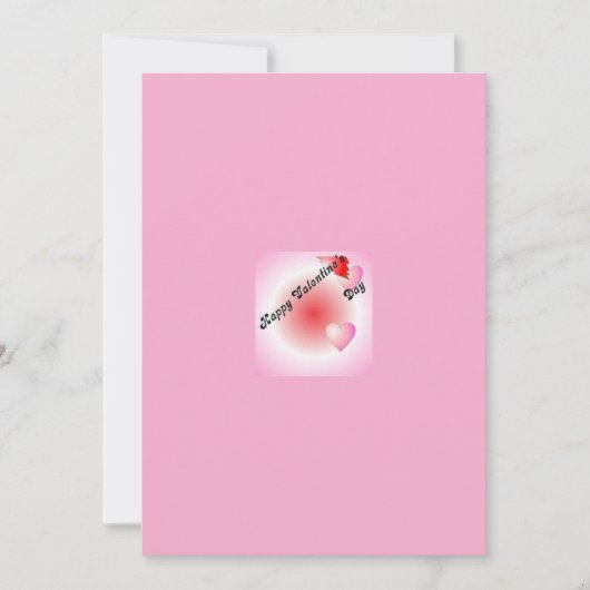 Carte de vœux de la Saint-Valentin (Devant)