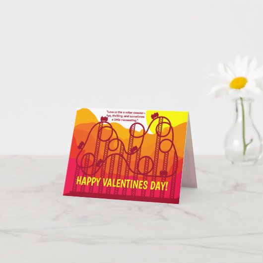CARTE DE VOEUX DE LA SAINT-VALENTIN AVEC UNE CITAT (Petite plante)