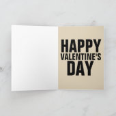 CARTE DE VOEUX DE LA SAINT-VALENTIN CAFE (Intérieur)