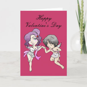 Carte de vœux de la Saint-Valentin de Cupids