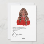 Carte de vœux de la Saint-Valentin pour un Chocola (Dos)