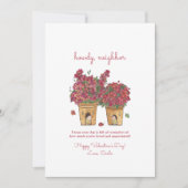 Carte de vœux de la Saint-Valentin pour voisin (Devant)