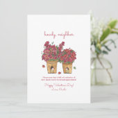 Carte de vœux de la Saint-Valentin pour voisin (Debout devant)