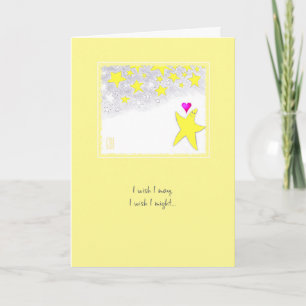 Carte de vœux de la Saint-Valentin Twinkle Stars