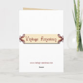 Carte de vœux de la Saint-Valentin victorienne (Dos)
