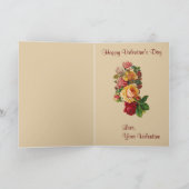 Carte de vœux de la Saint-Valentin victorienne (Intérieur)