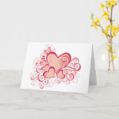 Carte de vœux de la Saint-Valentin (vierge) (Fleur jaune)