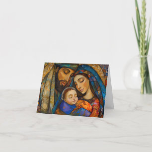 Carte de vœux de la Sainte Famille
