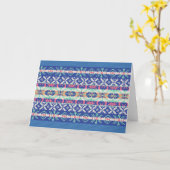 Carte de voeux de la saison des fêtes (Fleur jaune)